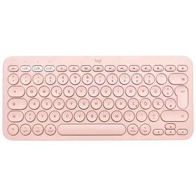 Klávesnica Logitech Bluetooth Keyboard K380, US (920-010406 ) ružová