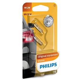 Autožiarovka Philips Vision W1,2W, 2ks (12516B2)