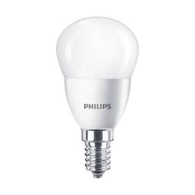 LED žiarovka Philips klasik, 4W, E14, teplá biela (8719514309326)