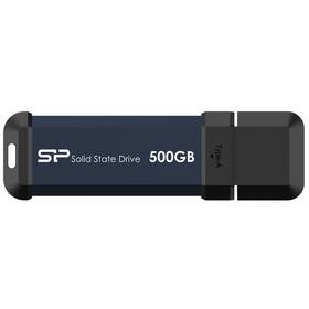 USB flashdisk Silicon Power MS60 500GB USB 3.2 Gen 2 (SP500GBUF3S60V1B) modrý