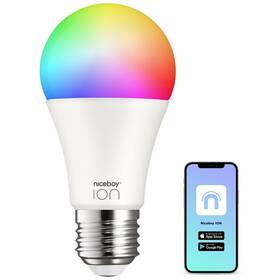Inteligentná žiarovka Niceboy ION SmartBulb RGB E27, 12W (SC-E27-12W)