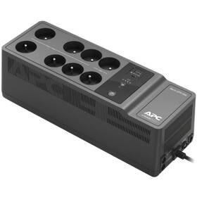 Záložný zdroj APC Back-UPS 850VA (520W), 230 V, nabíjecí porty USB/USB-C, 8x česká zásuvka (FR) (BE850G2-FR)