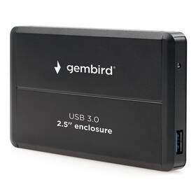 Box na HDD Gembird pre 2.5” zariadenie, USB 3.0, SATA (HDP05243D) čierny