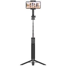 Selfie tyč FIXED Snap XL s tripodom a bezdrôtovou spúšťou, 1/4" skrutka (FIXSN-XL-BK) čierna