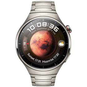 Inteligentné hodinky Huawei Watch 4 Pro (Elite) - Aerospace-Grade Titanium Alloy Case + Titanium Strap (55020AMB)
