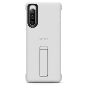 Kryt na mobil Sony Xperia 10 IV 5G Stand Cover (XQZCBCCH.ROW) sivý