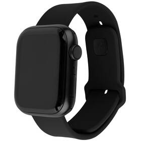 Remienok FIXED Silicone Sporty Strap na Apple Watch 42/44/45mm (FIXSST2-434-BK) čierny