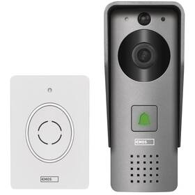 Zvonček bezdrôtový EMOS GoSmart videozvonček IP-09C s Wi-Fi (H4031) - zánovný - 24 mesiacov záruka