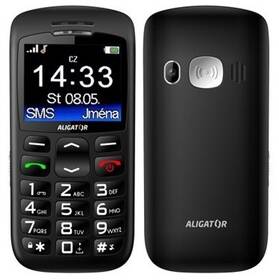 Mobilný telefón Aligator A670 Senior (A670B) čierny