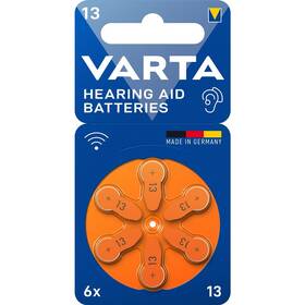 Batéria do načúvacích prístrojov Varta Hearing Aid Battery 13, blistr 6ks (24606101416)