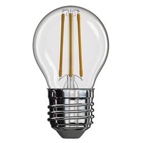 LED žiarovka EMOS Filament Mini Globe, 3,4 W, E27, teplá biela (ZF1120)