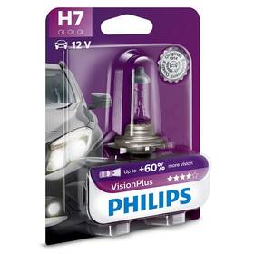 Autožiarovka Philips VisionPlus H7, 1ks (12972VPB1)
