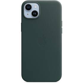 Apple Leather Case s MagSafe pre iPhone 14 Plus - píniovo zelený