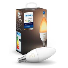 Inteligentná žiarovka Philips Hue Bluetooth, 6W, E14, White Ambiance (8719514356658)