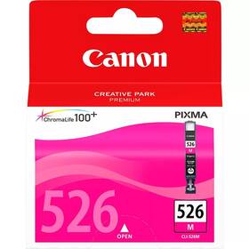 Cartridge Canon CLI-526M, 500 strán (4542B001) purpurová farba