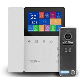 Dverný videotelefón VERIA set videotelefónu VERIA 7043B + VERIA 230 (S-7043B-230) biely