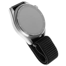 Remienok FIXED Nylon Strap so šírkou 22mm pre smartwatch (FIXNST-22MM-BK) čierny