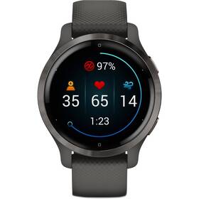 GPS hodinky Garmin Venu 2S Slate/Black Band (010-02429-10)