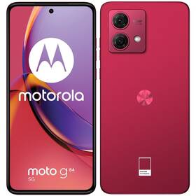 Mobilný telefón Motorola Moto G84 5G 12 GB /  256 GB - Viva Magenta (Vegan Leather) (PAYM0009PL)