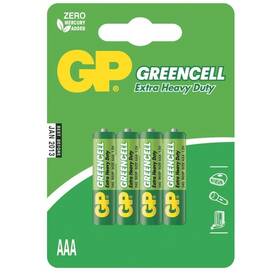 Batéria zinkochloridová GP Greencell AAA, R03, blister 4ks (B1211)