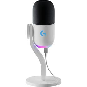Mikrofón Logitech Yeti GX RGB s LIGHTSYNC (988-000576) biely