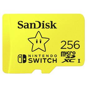 SanDisk Micro SDXC 256GB UHS-I U3 (V30) pre Nintendo Switch (100R/90W)