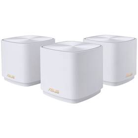 Kompletný Wi-Fi systém Asus ZenWiFi XD4 Plus (3-pack) (90IG07M0-MO3C40) biely