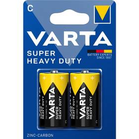 Batérie zinkovo-uhlíková Varta Super Heavy Duty C, R14, blister 2ks (2014101412)