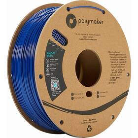 Tlačová struna (filament) Polymaker PolyLite PETG, 1,75 mm, 1 kg (PB01007) modrá