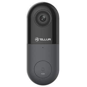 Zvonček Tellur Video DoorBell WiFi, 1080P, PIR (TLL331251) čierny