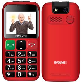 Mobilný telefón Evolveo EasyPhone EB (EP-850-EBR) červený