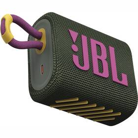 Prenosný reproduktor JBL GO3 zelený
