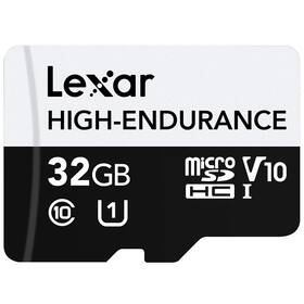 Pamäťová karta Lexar High-Endurance microSDHC 32GB UHS-I, (100R/30W) C10 A1 V10 U1 (LMSHGED032G-BCNNG)