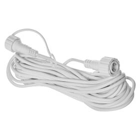 Predlžovací kábel EMOS pre spojovacie reťaze Profi biely, 10 m, vonkajšie aj vnútorné (D2ZW01)