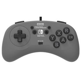Gamepad HORI Fighting Commander pre Nintendo Switch (NSP267) sivý