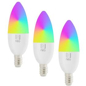 Inteligentná žiarovka IMMAX NEO LITE SMART E14, 6W, Wi-Fi, 3 ks (07716CDO)