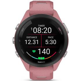 Inteligentné hodinky Garmin Forerunner 265S - Light Pink/Whitestone (010-02810-15)