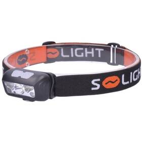 Čelovka Solight 150 + 100 lm, biele a červené svetlo, Li-ion, USB (WN40)