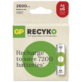 Batéria nabíjacia GP ReCyko 2600 AA (HR6), 6 ks (B2527V)