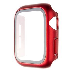 Ochranné puzdro FIXED Pure+ s temperovaným sklom pre Apple Watch 40mm (FIXPUW+-436-RD) červené