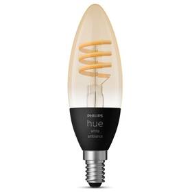 Inteligentná žiarovka Philips Hue sviečka E14, 4,6 W White Ambiance (929003145201)