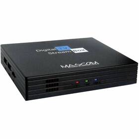 Multimediálne centrum Mascom MC A102T/C, DVB-T2 čierny