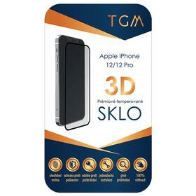 Tvrdené sklo TGM 3D na Apple iPhone 12/12 Pro (TGM3DAPIP1261) čierne