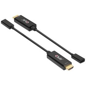 Redukcia Club3D HDMI/USB-C, aktívna (CAC-1333) čierna