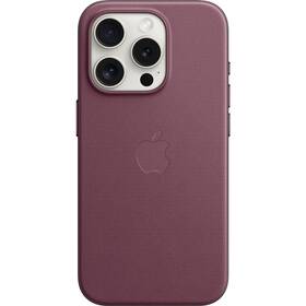Kryt na mobil Apple FineWoven Case s MagSafe pro iPhone 15 Pro - morušově rudý (MT4L3ZM/A)