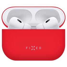 Puzdro FIXED Silky pre Apple AirPods Pro 2 (FIXSIL-999-RD) červené