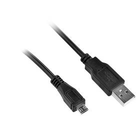 Kábel GoGEN USB/micro USB, 1,5m (GOGMICUSB150MM01) čierny