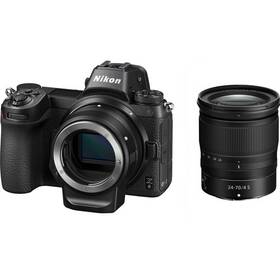 Digitálny fotoaparát Nikon Z6 + 24-70 + adaptér bajonetu FTZ KIT (VOA020K003) čierny