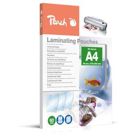 Laminovacie fólie Peach A4 (216x303mm), 60mic, 25 ks (PPR060-02)