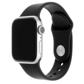 Remienok FIXED Silicone Strap na Apple Watch 42/44/45/49 mm (FIXSST-434-BK) čierny